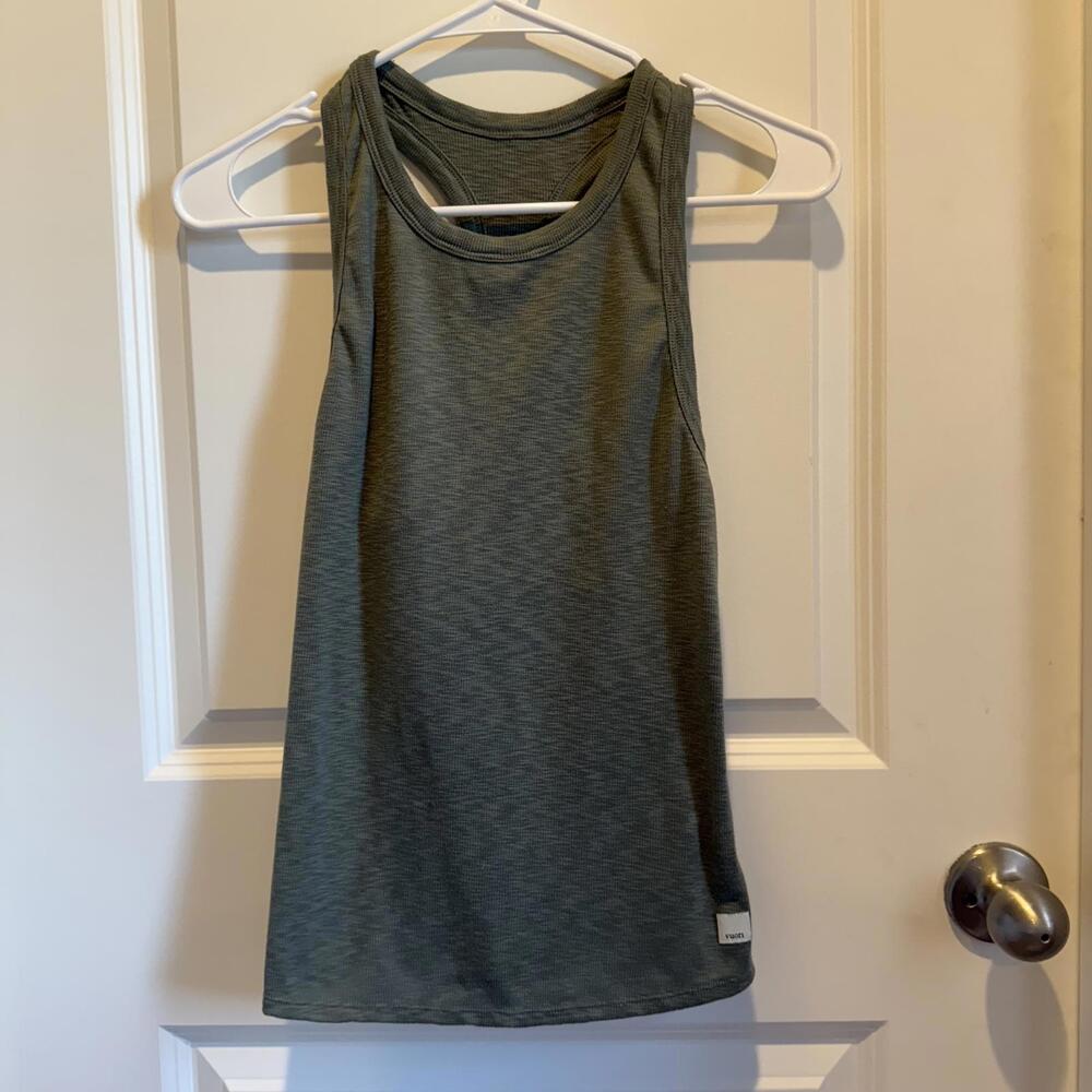 Vuori Women's Activewear Tank Top, Size M Athletic Workout Gym